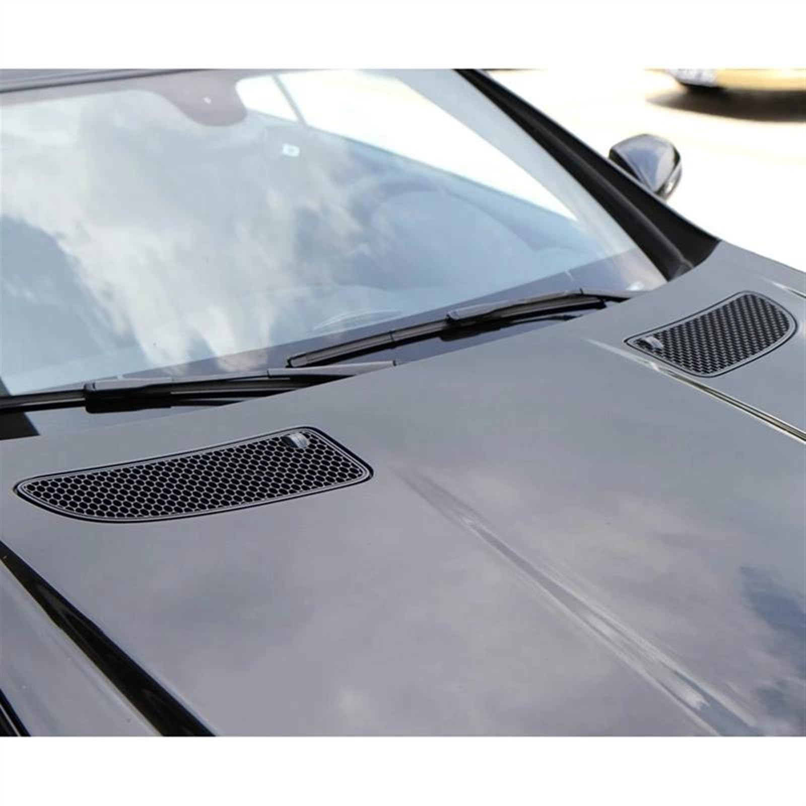 Paraurti Per Cofano Auto-Stile Per Mercedes SLK R171 (2004-2007) - Nero, Protezione Da Pietre E Graffi