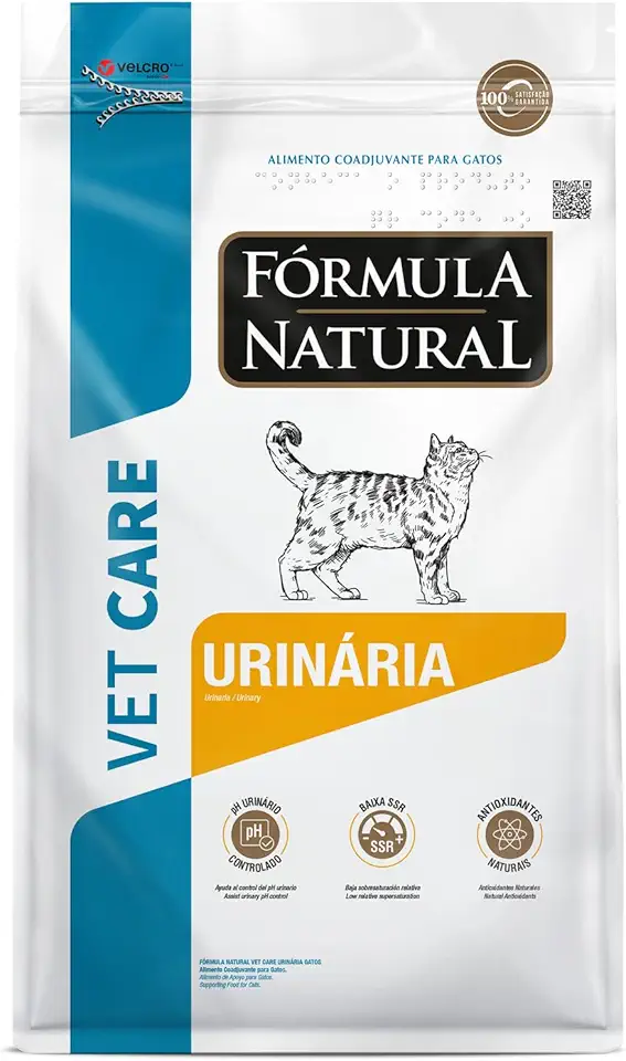 Ração Para Gatos Vet Care Urinária 1,5kg Fórmula Natural