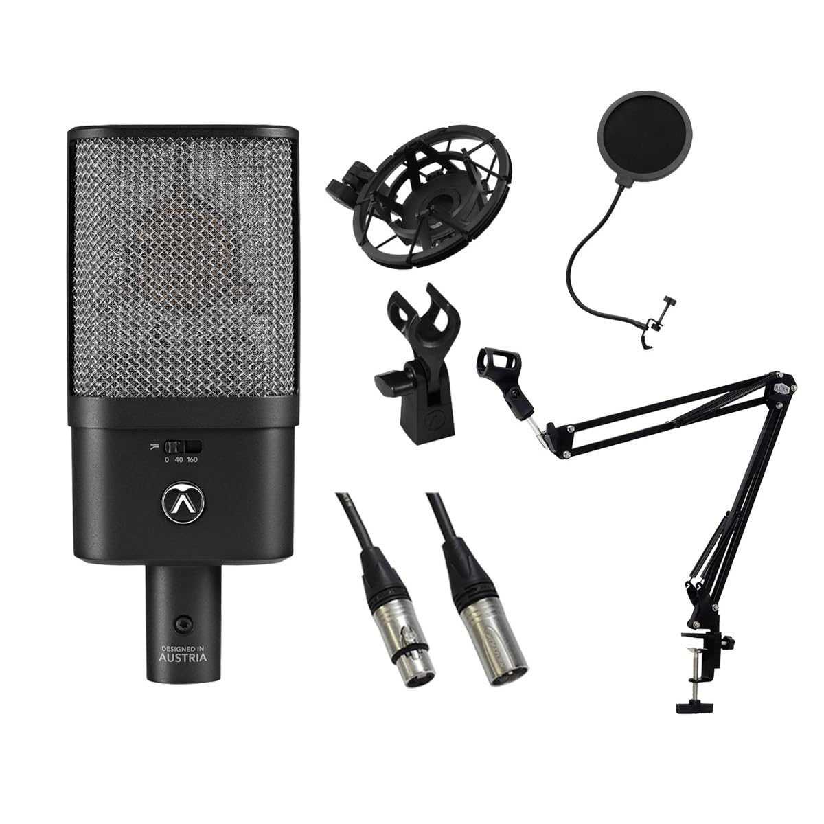 Amazon | AUSTRIAN AUDIO OC16 アームスタンド・ケーブル・ポップ