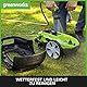 Greenworks Optimow S Rasenmäherroboter für Rasenflächen bis 300 m2 mit 30 % Gefälle, extrem leise, Bluetooth-Appgesteuert, erweiterte Sicherheitsfunktionen, Diebstahlschutz, 3 Jahre Garantie