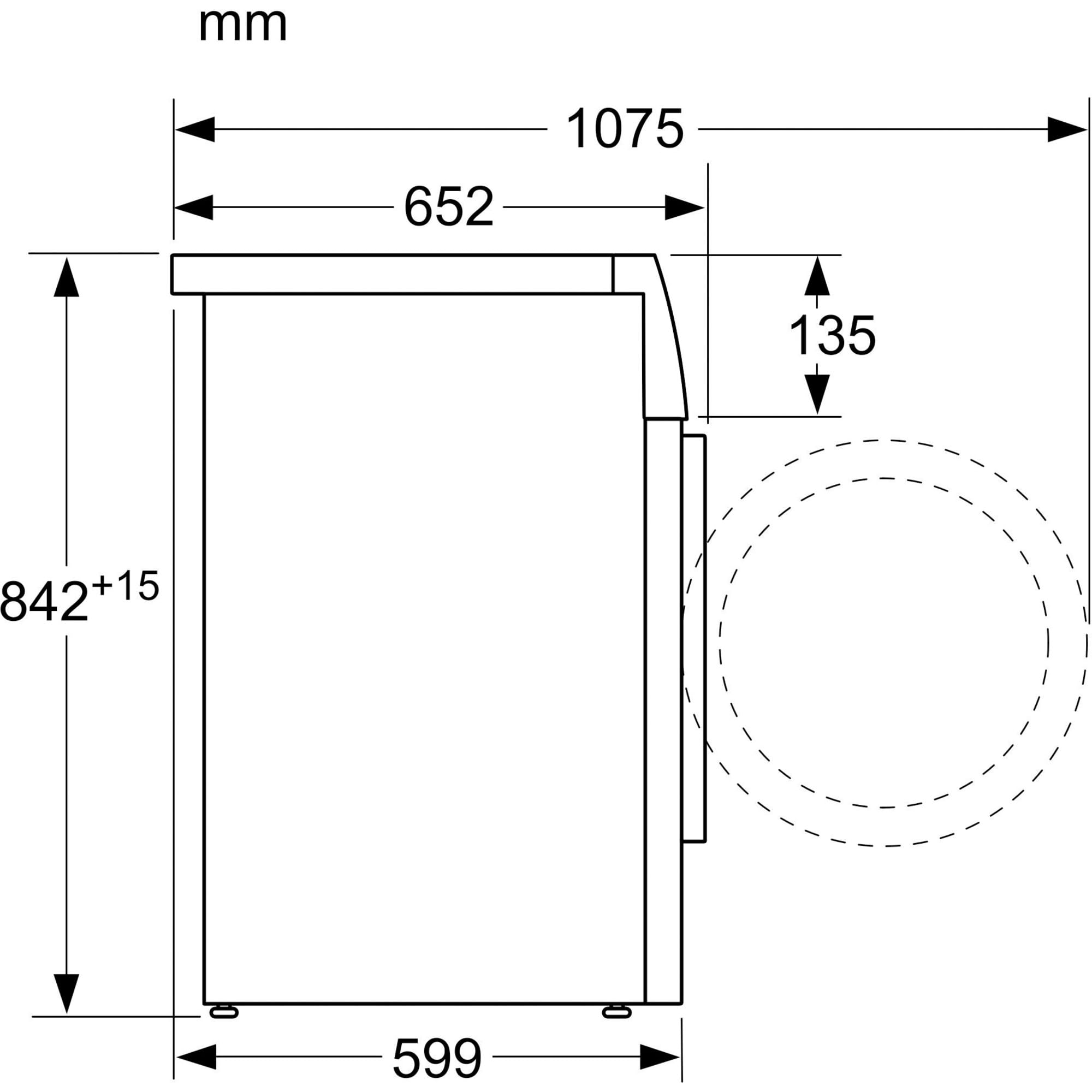 Bosch Asciugatrice a pompa di calore per 9 kg di biancheria, serie 6, A++, 259 kWh/anno, Auto Dry, design anti-vibrazione, sistema di asciugatura sensibile, refrigerante ecologico, bianco, WQG241000