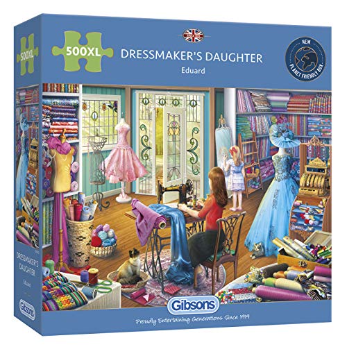 Gibsons-La Hija The Dressmaker (también Disponible como 1000 Piezas), Color Rosa, Rojo, Blanco y...