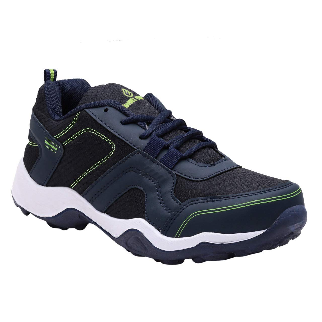 Angel Craft Running Shoes for Men, Gym, Jogging, Walking, Stylish, Sports Shoes for Boys, Lightweight & Comfortable Fit, Navy Blue