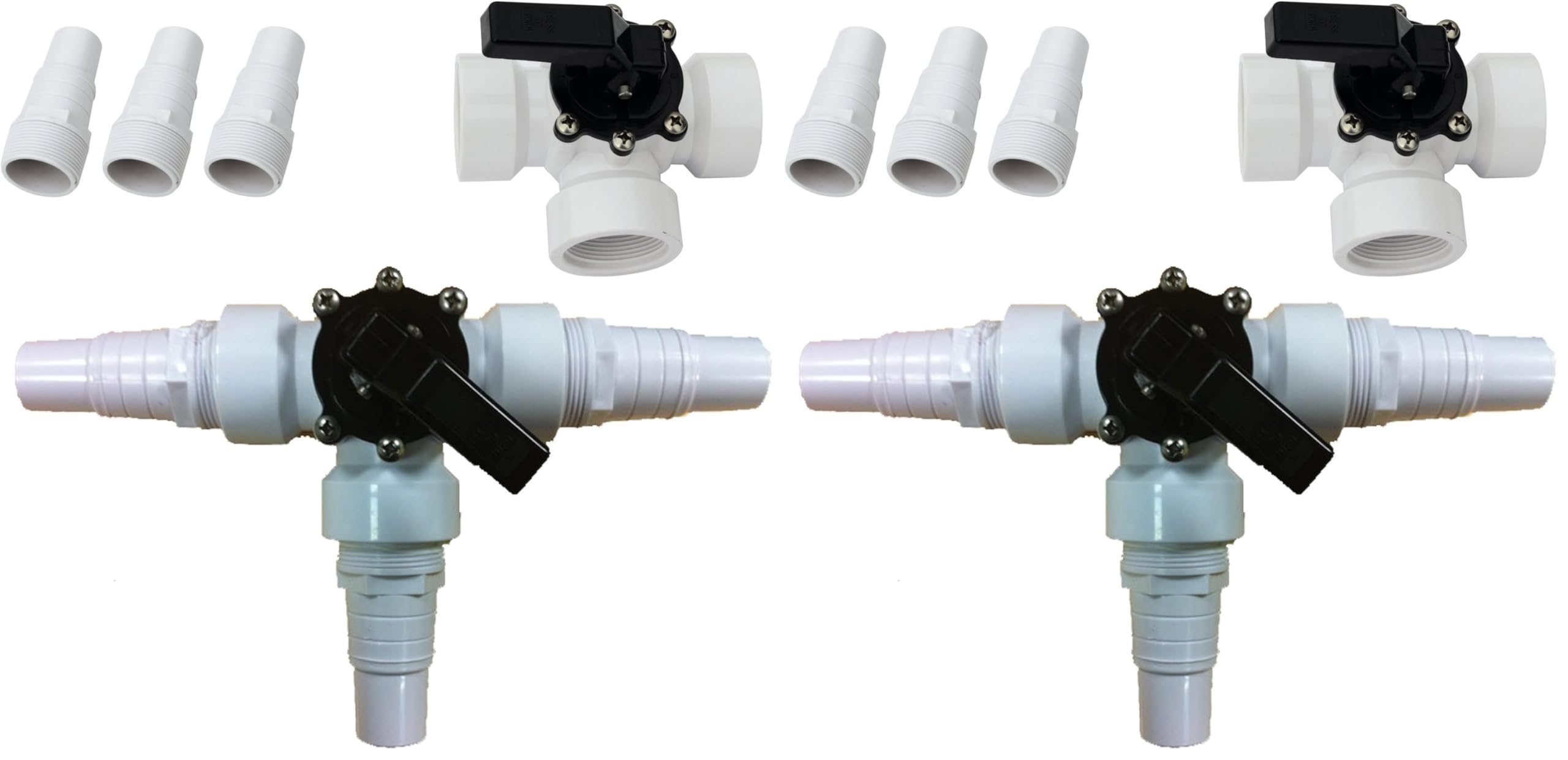 Valve 3 voies Steinbach 060025 raccord 32/38 mm pour chauffer facilement votre piscine