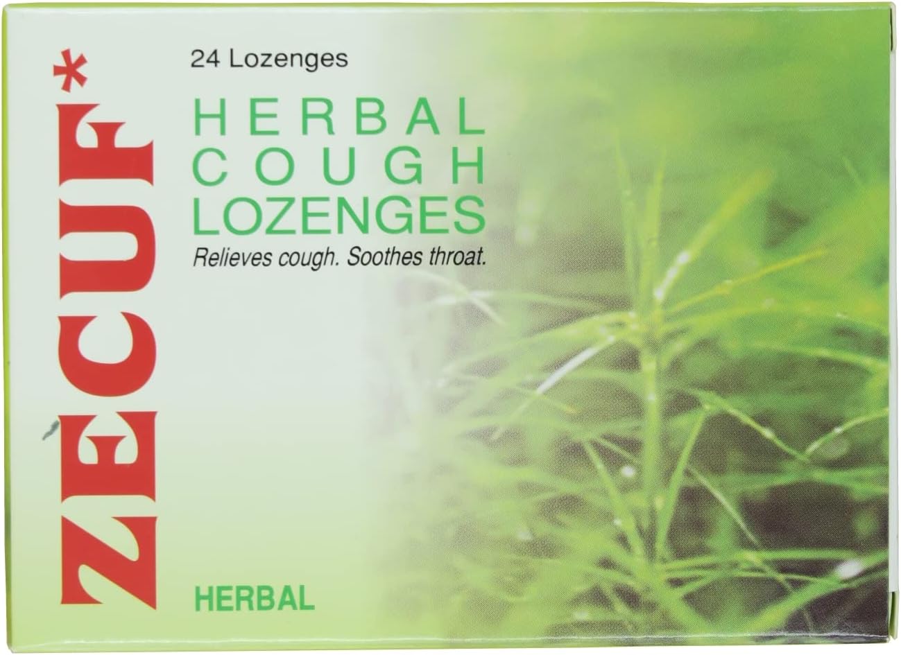 Buy Zecuf Herbal Cough Lozenges 24s Effective for Symptomatic Relief of