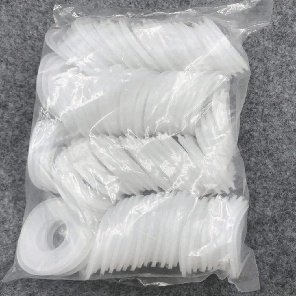 Juntas tóricas, juntas tóricas de silicona, Arandela de anillo de junta de tira de sellado de silicona con virola de triple abrazadera sanitaria, for mejoras en el hogar, anillo de junta de tira de se
