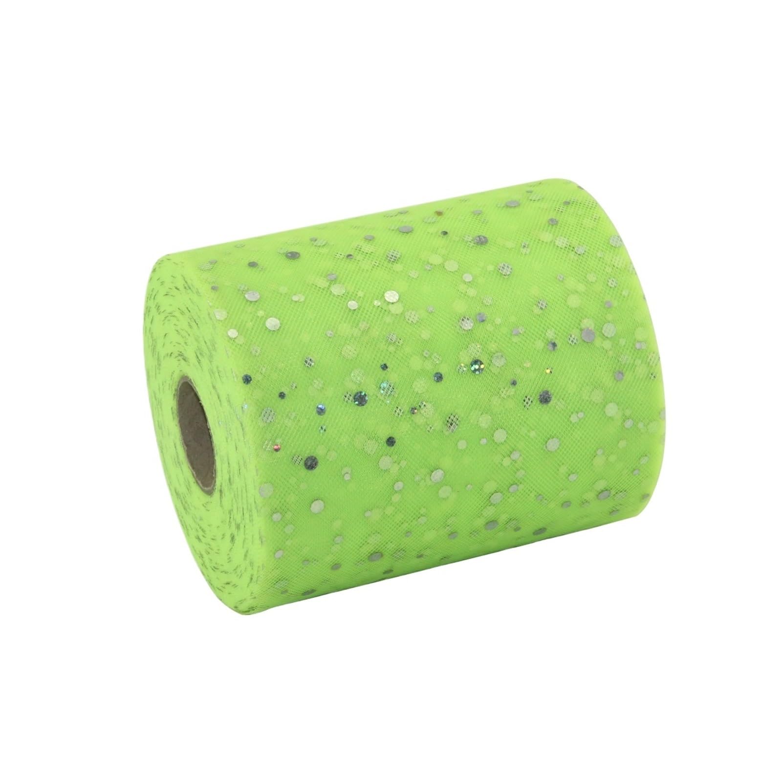 Tulle Roll Tulle Roll 6 Inches 100 Yards Spool Fabric 15cm Material Wedding Party Decoration(Color 24)