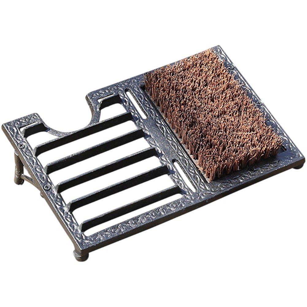 Fituenly Boot Scraper Brush, Iron Boot Cleaner, Wear-Resistant Welly Mud Cleaner, Heavy-Duty Shoe Scrapers for Garden Farm