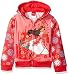 Disney Girls' Elena of Avalor Hoodie with Printed Sleeve