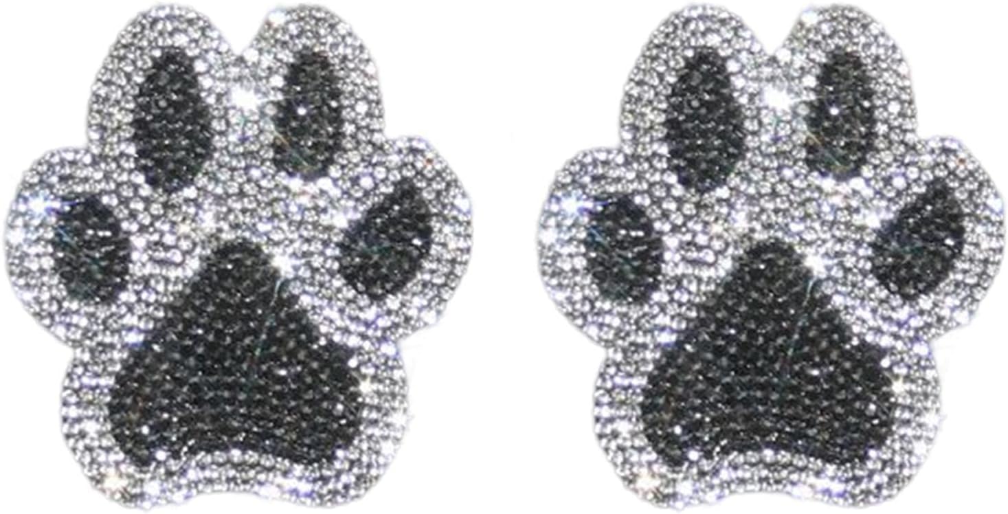 YanHao Paw Grip Stickers Bling Crystal Car Decoration Stickers Waterproof