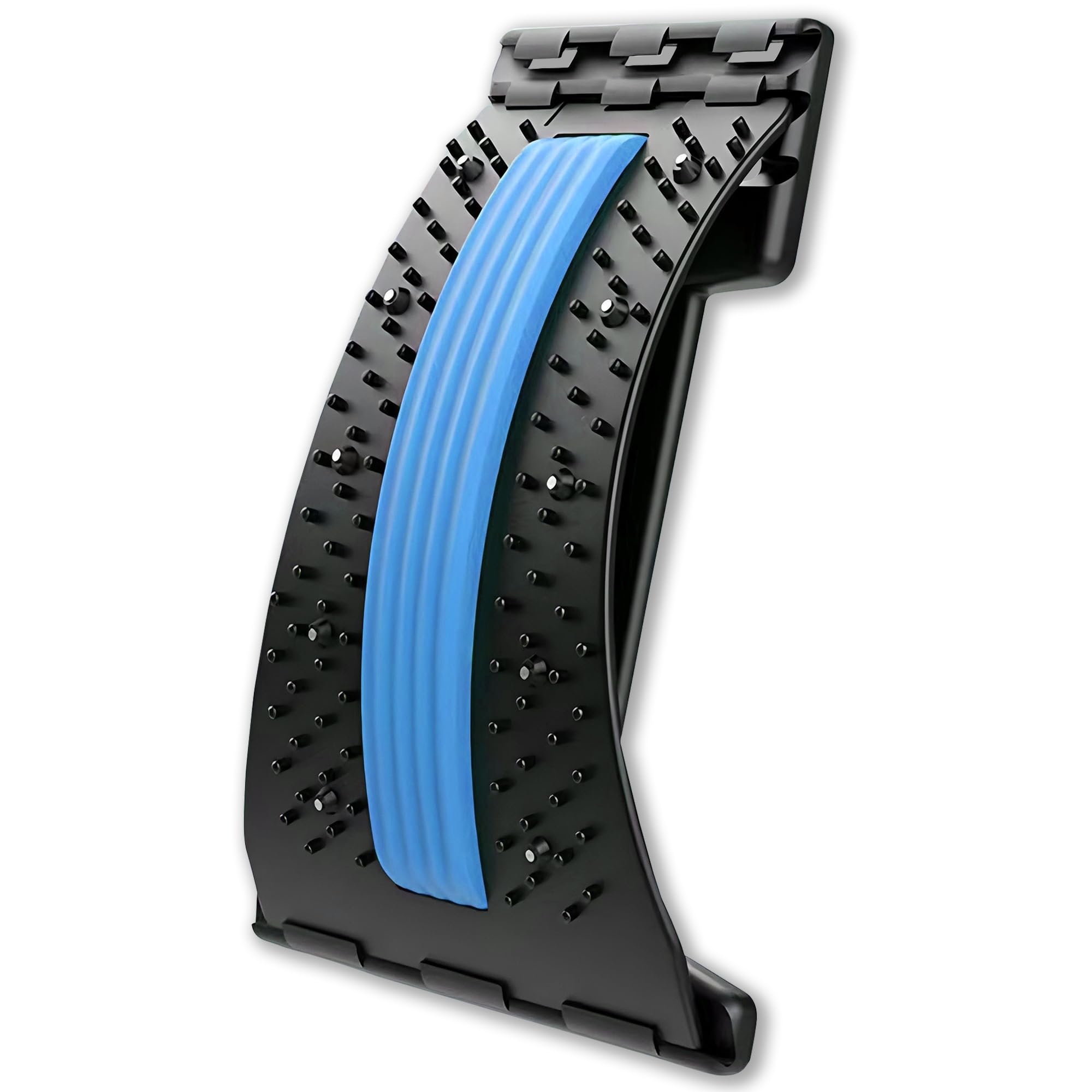 ZUFUMI Back Stretcher,4 Level Lumbar Support Board, Spine Alignment Massager for Herniated Disc,Sciatica, Scoliosis,Upper & Lower Back Pain Relief (