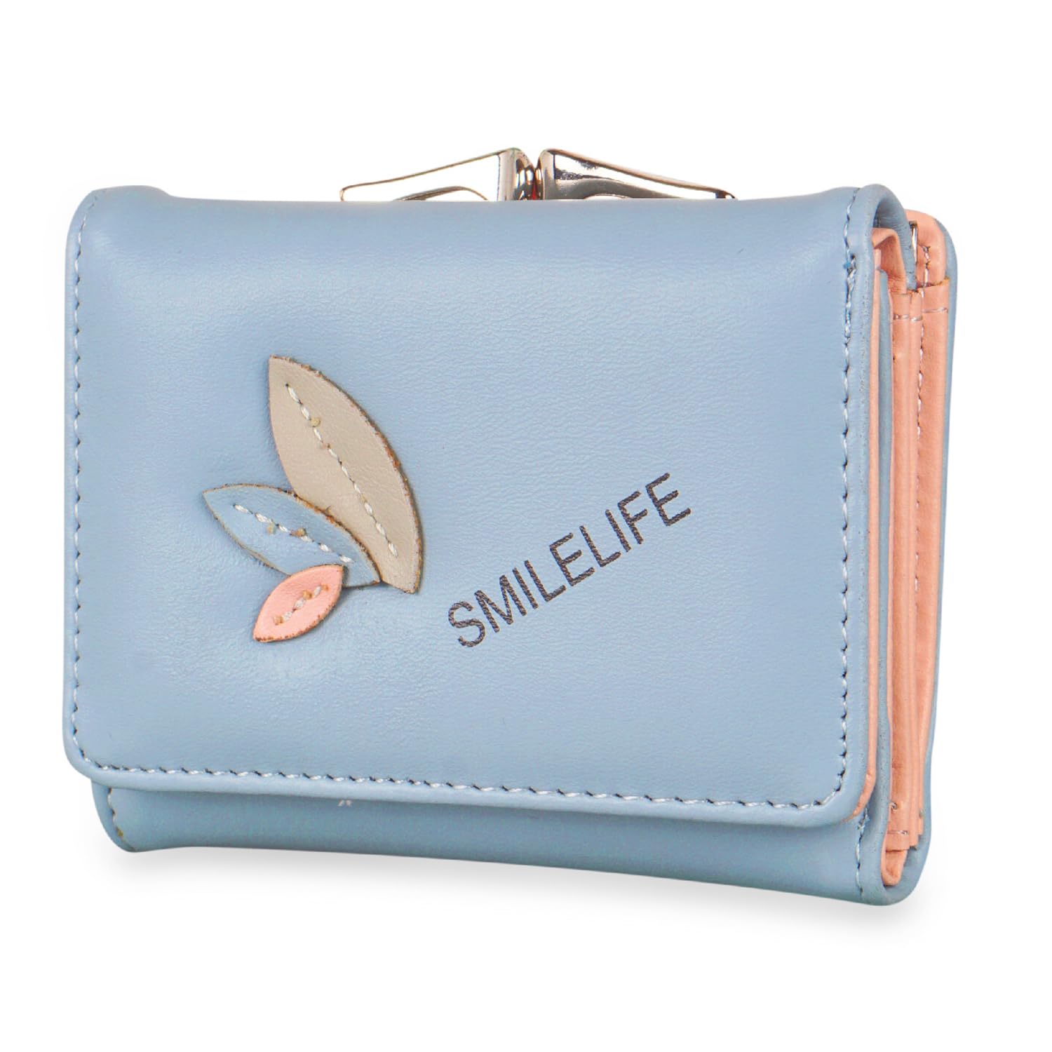 NFI essentials Multi Fold Women's Wallet, Holding Credit Card Cash & Coins Small Purse Clutch for Girls Mini Wallet