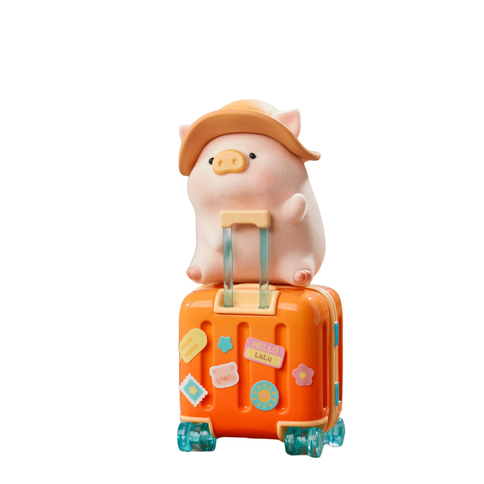 Lulu travel ルルザピギー 子豚 ミニチュアフィギュア 8体 Amazon | maidimiao Lulu The Piggy トラベルシリーズ 8ピース