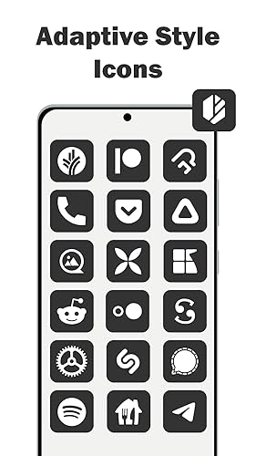 MiUi 12 Dark - Icon Pack