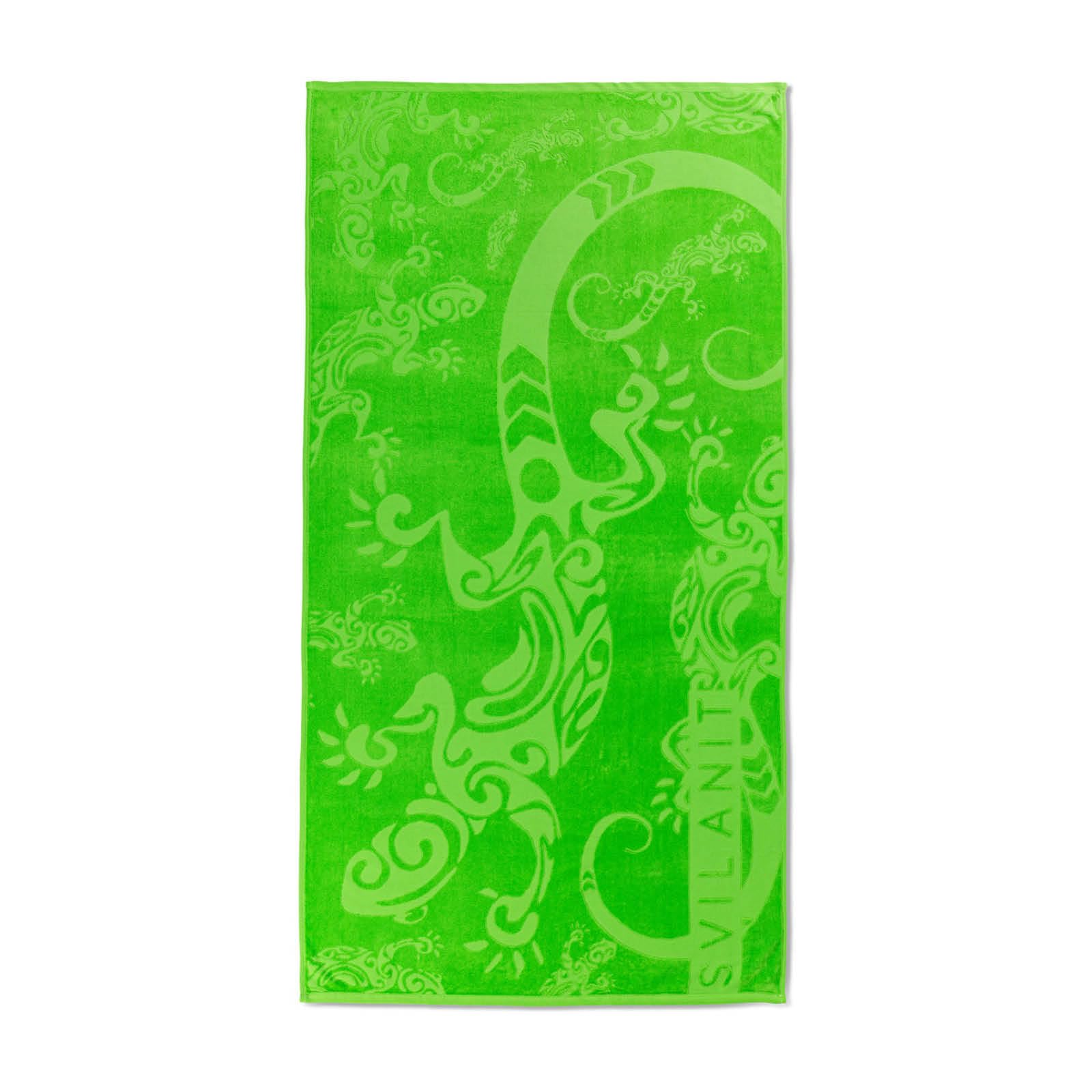 Vitapur Strandtuch Neon Orange 80x160cm - Quick Dry Baumwolle