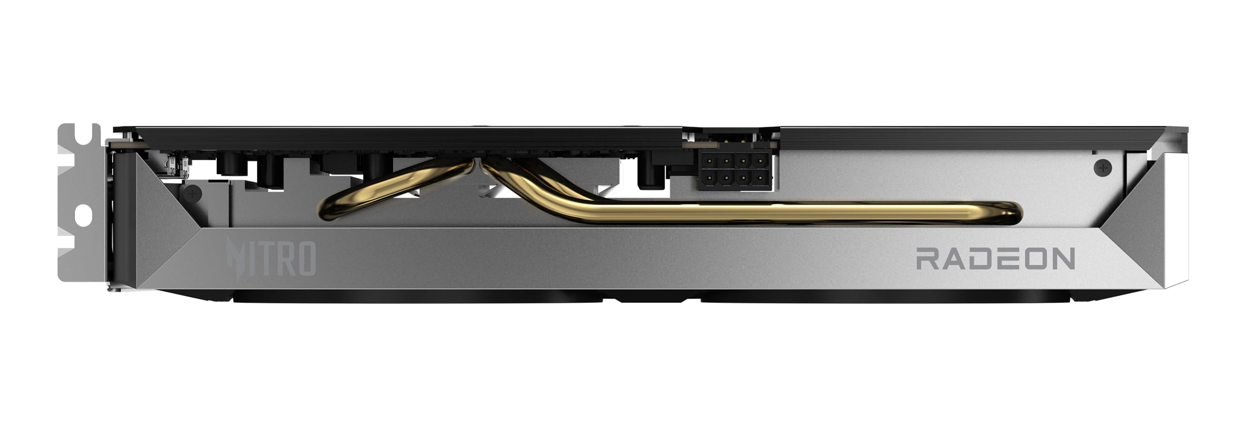 Acer Nitro Radeon RX 9060 XT OC - AMD Grafikkarte (16 GDDR6, 128 Bit, PCIe 5.0 x16, 1x HDMI 2.1a 2X DP 2.1b) 2X Nitro FrostBlade, 1x8 pin, Slot Space: 2