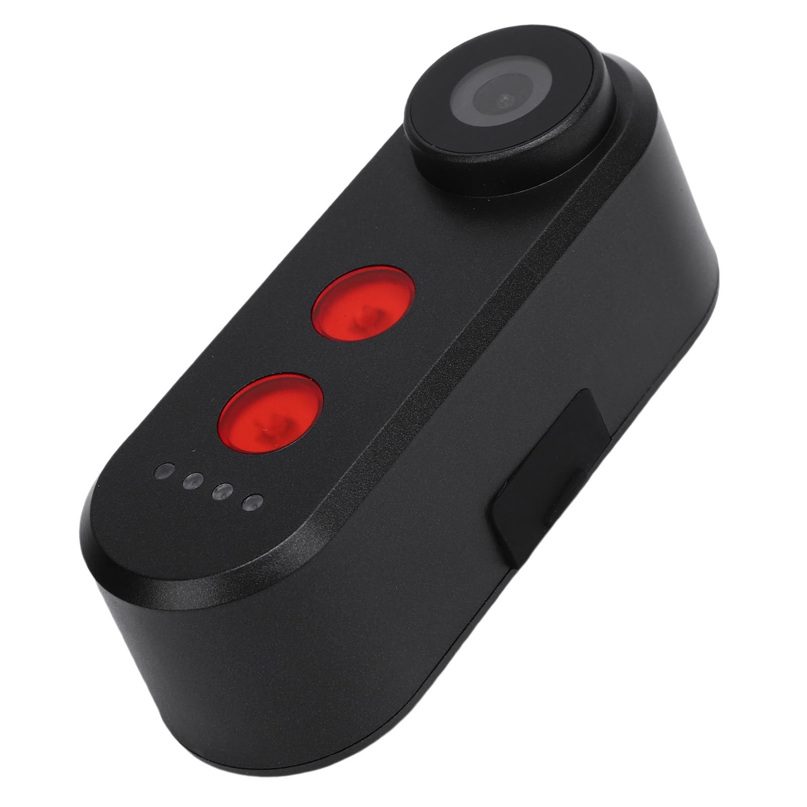 CHICIRIS Caméra à Vélo, Caméra de Vue Arrière 4K avec Feu Arrière pour Les Vélos électriques de la Route de Montagne et la sécurité du Cyclisme Extérieur (16G)