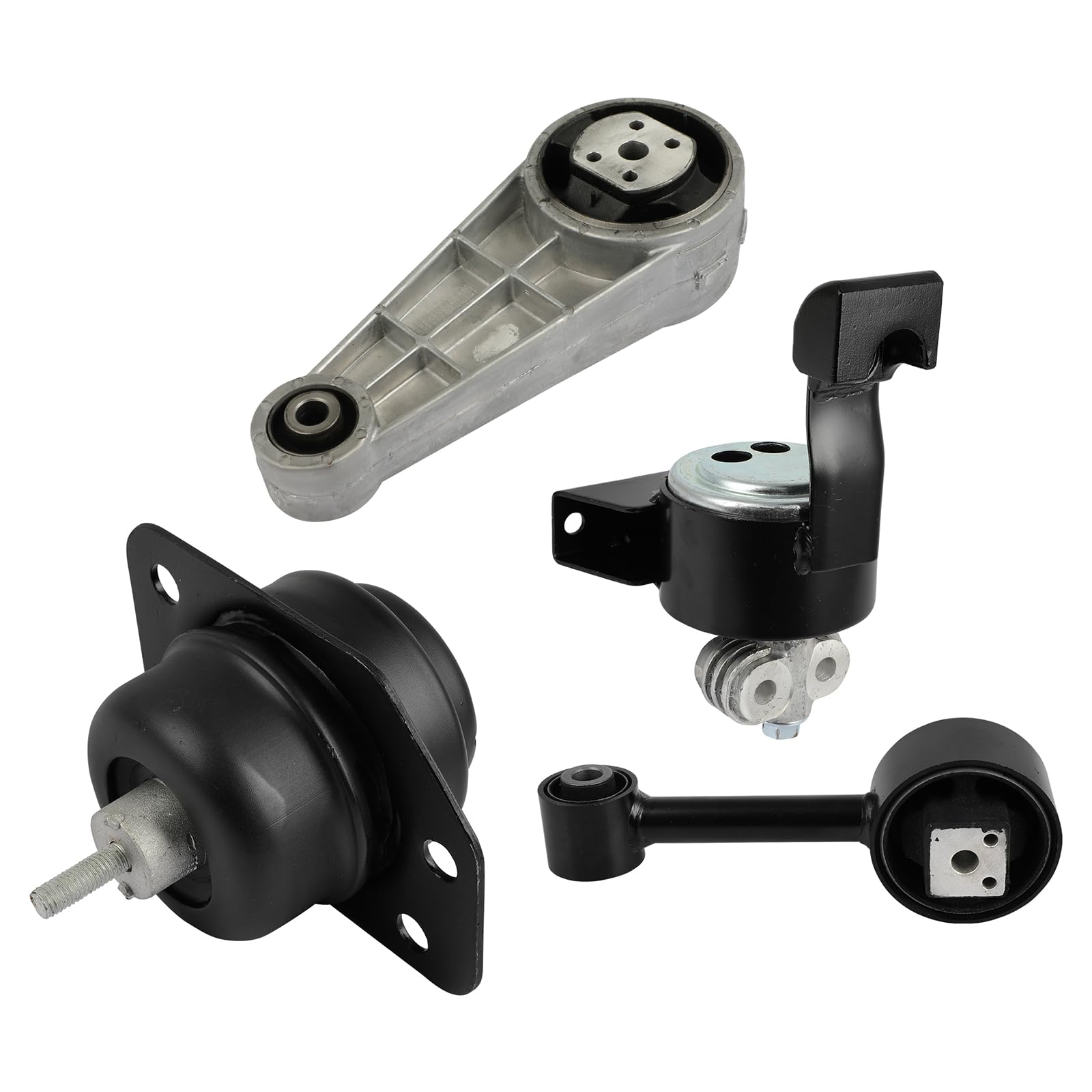 SCITOO Engine Motor Mount Transmission Mount and Torque Strut Mount Set for Chevrolet Optra 2004-2010, for Suzuki Forenza 2004-2008, for Suzuki Reno 2005-2008 A6841 A6842 A6844 A6843
