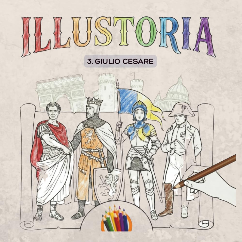 ILLUSTORIA - Volume 3, Giulio Cesare: Versione italiana (ILLUSTORIA - Versione italiana)