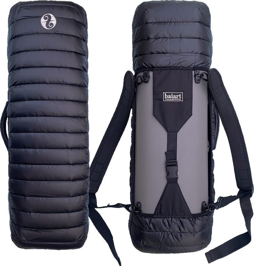 Thermal Insulating Violin Case Cover for GEWA Air 2.1, Air Avantgarde, Air Luthier, Jaeger Prestige and Idea Oblong Cases (Black)