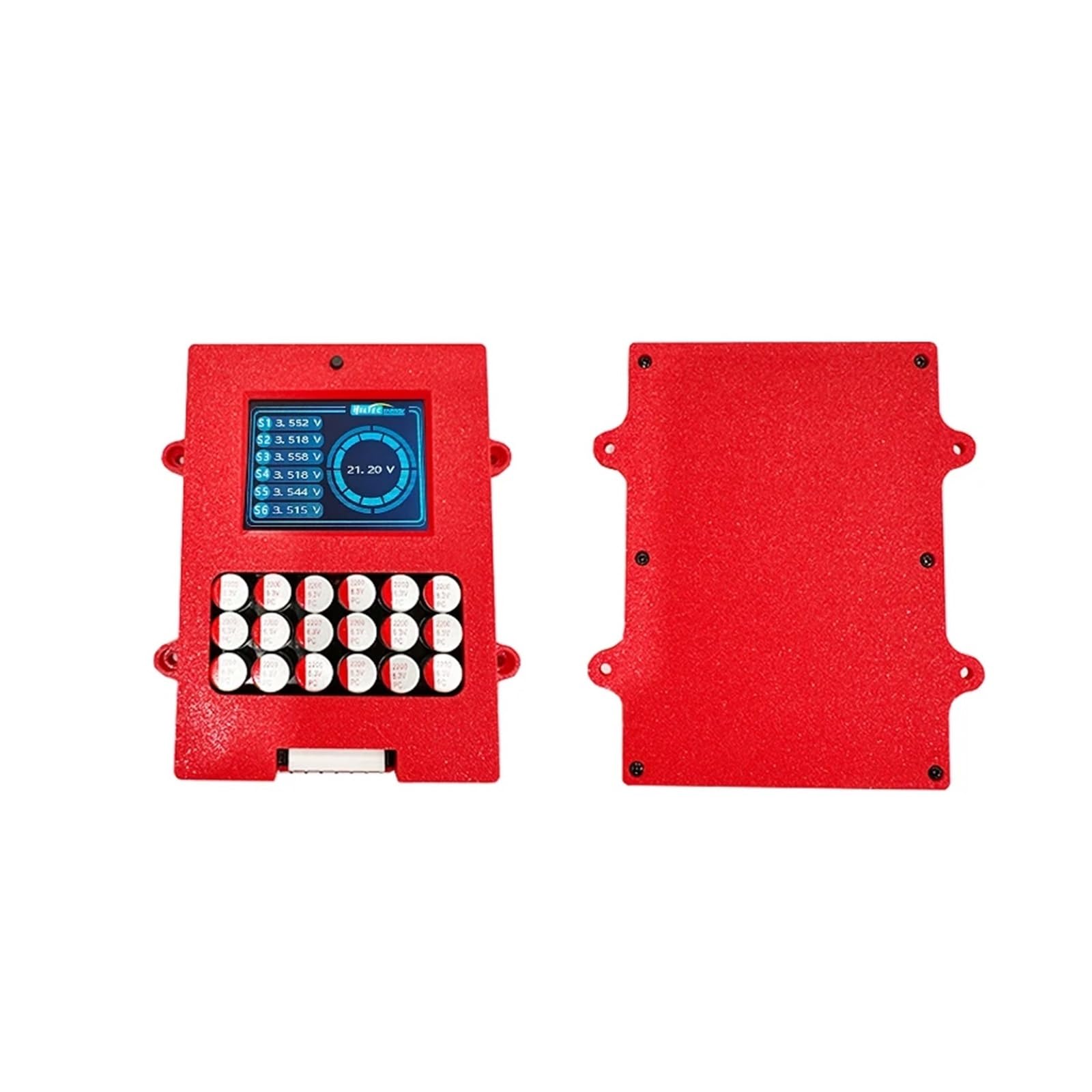 Tester per batterie, Equalizzatore attivo LFP/NCM/LTO 6S 5A con display TFT Batteria LTO Tester di tense a batteria Lifepo4 attiva BMS(6S Balancer LTO)