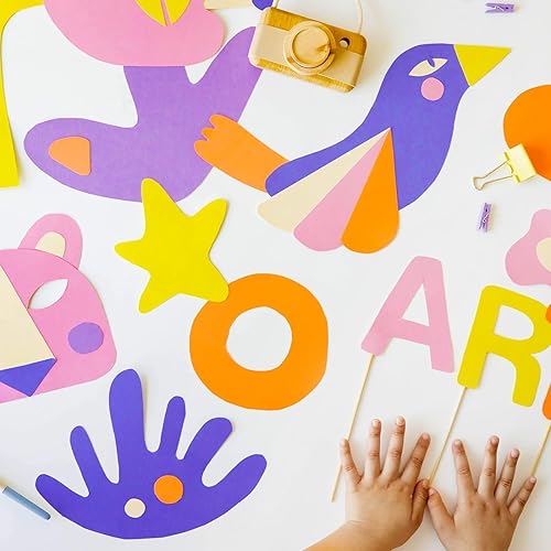 Miniatura 9 de 15 hojas de papel de cartulina negra, cartulina de 12 x 12 pulgadas para Cricut, papel de construcción grueso para hacer tarjetas, álbumes de