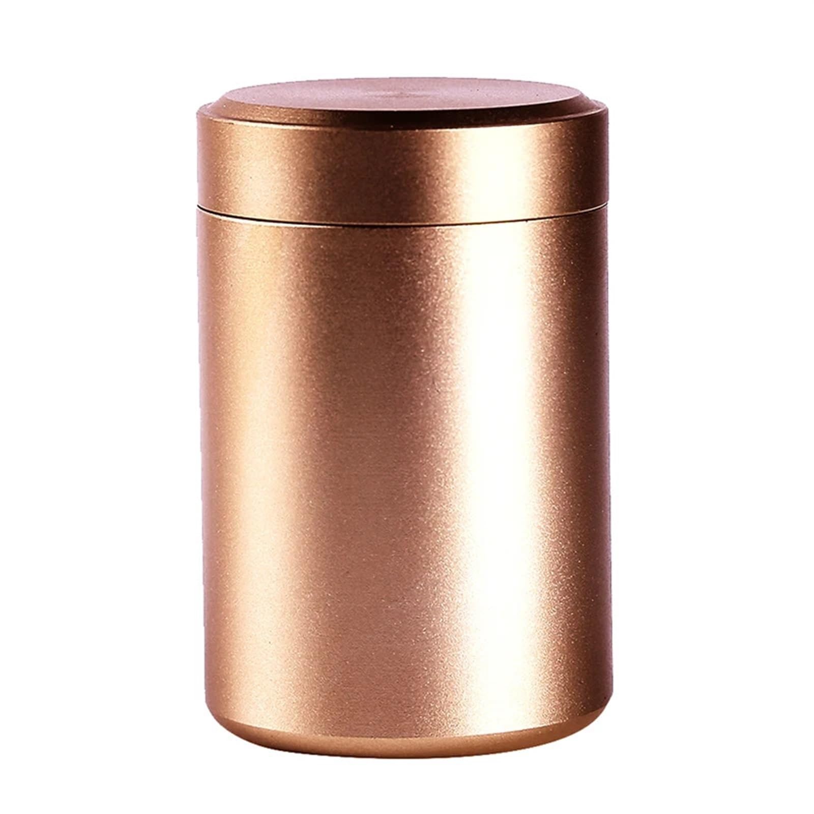 AYWTIUN tea storage jars Metal Airtight Container Aluminum Herb Stash Sealed Can Tea Jar Storage Boxes(Coffee)