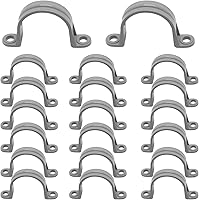 Vista 12 de Abrazadera de Tubo de PVC, Gris