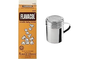 Flavacol Popcorn Seasoning Salt & Winware Dredge Kit: Elevate Your Popcorn Experience