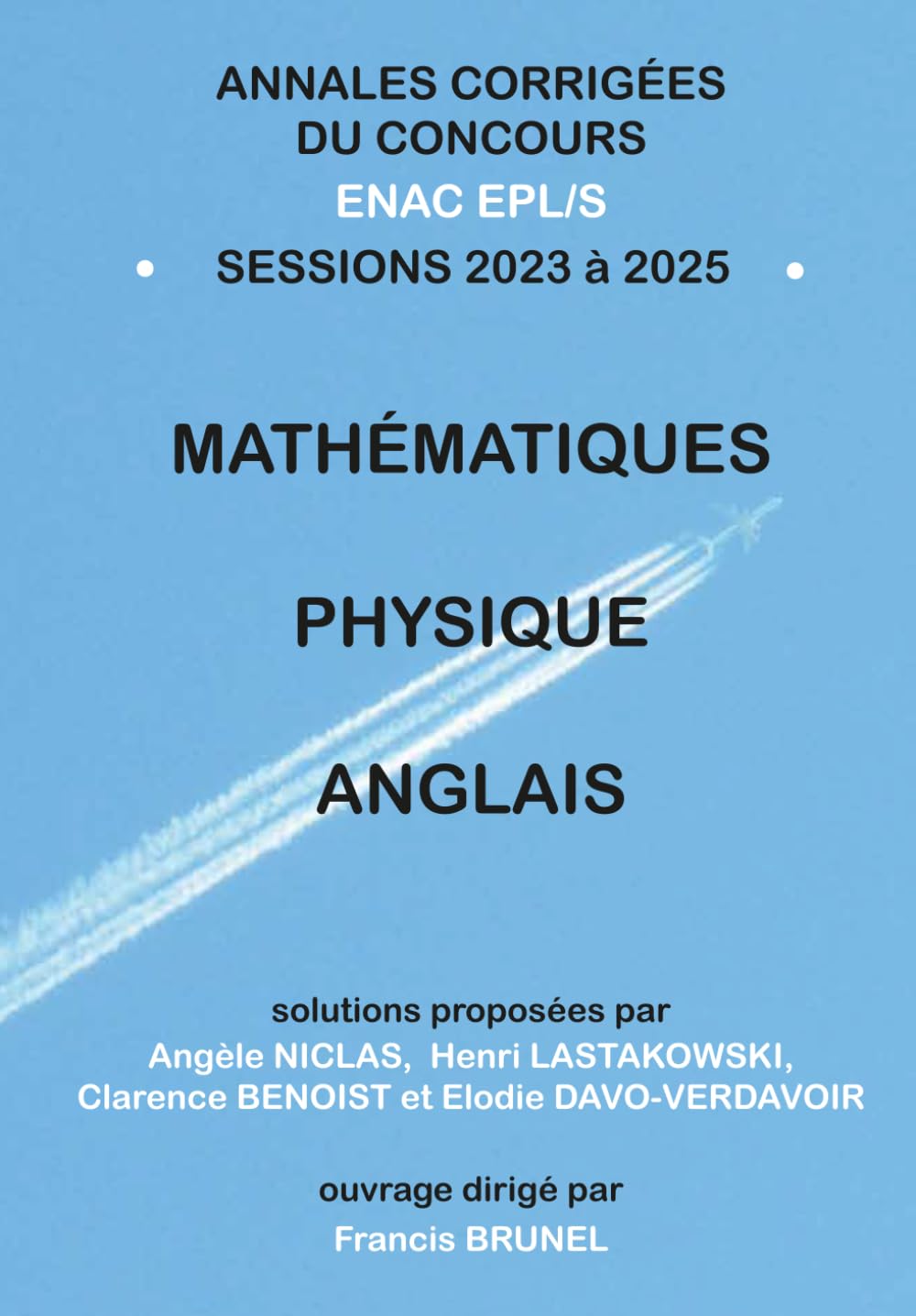 Annales corrigées du concours ENAC EPL/S