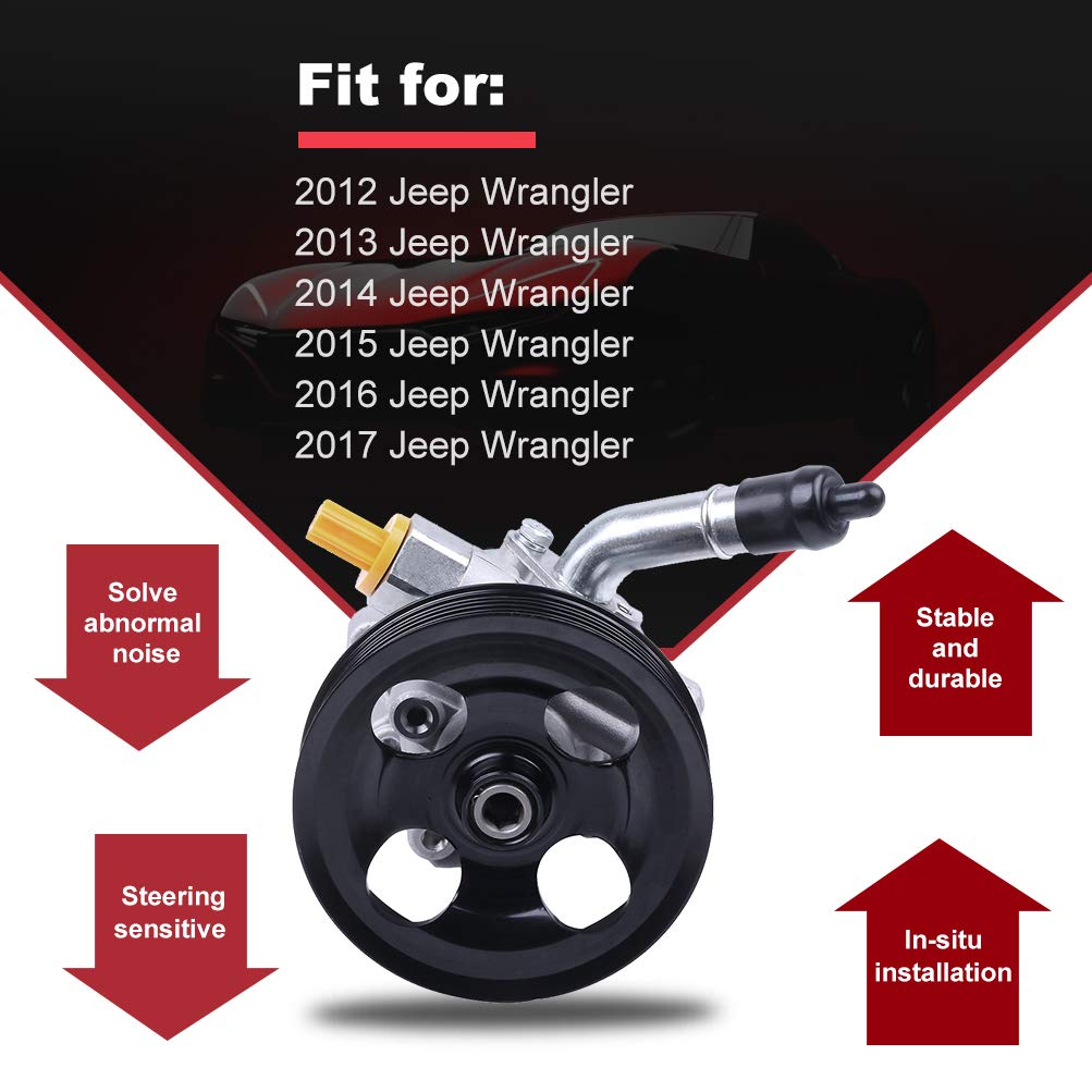 Amazon | cciyu パワーステアリングポンプ 12-17 Jeep Wrangler用 20