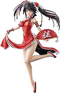 Chara Ani Date A Live III: Kurumi Tokizaki (Chinese Dress Repaint Version) 1:7 Scale PVC Figure, Multicolor