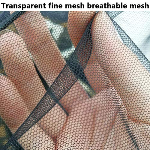 Moskito Kopfnetz Mesh, BESTZY Face Mesh Mask Cover, Moskito Kappe Imkerhut Kopfnetz Anti Moskito Maske Kopfschutz… – Bild 6