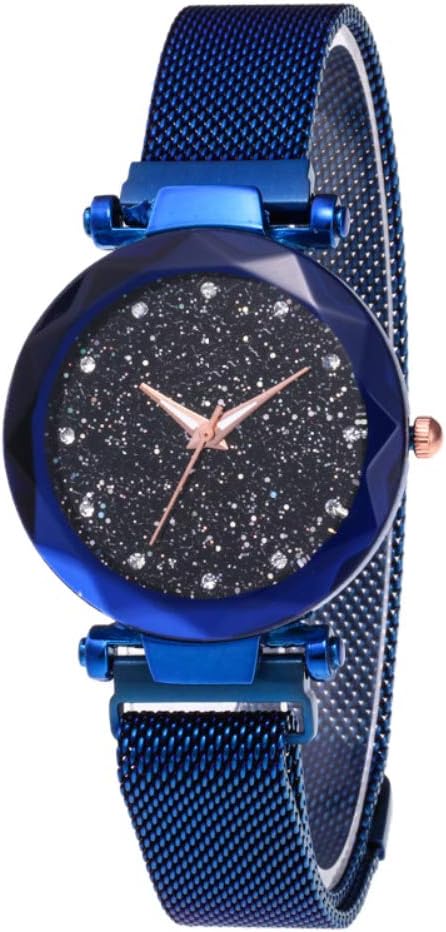 Aubess Magnetic Strap Watch - Fashion Women Sky Star Wrist Watch for Peferct Gift