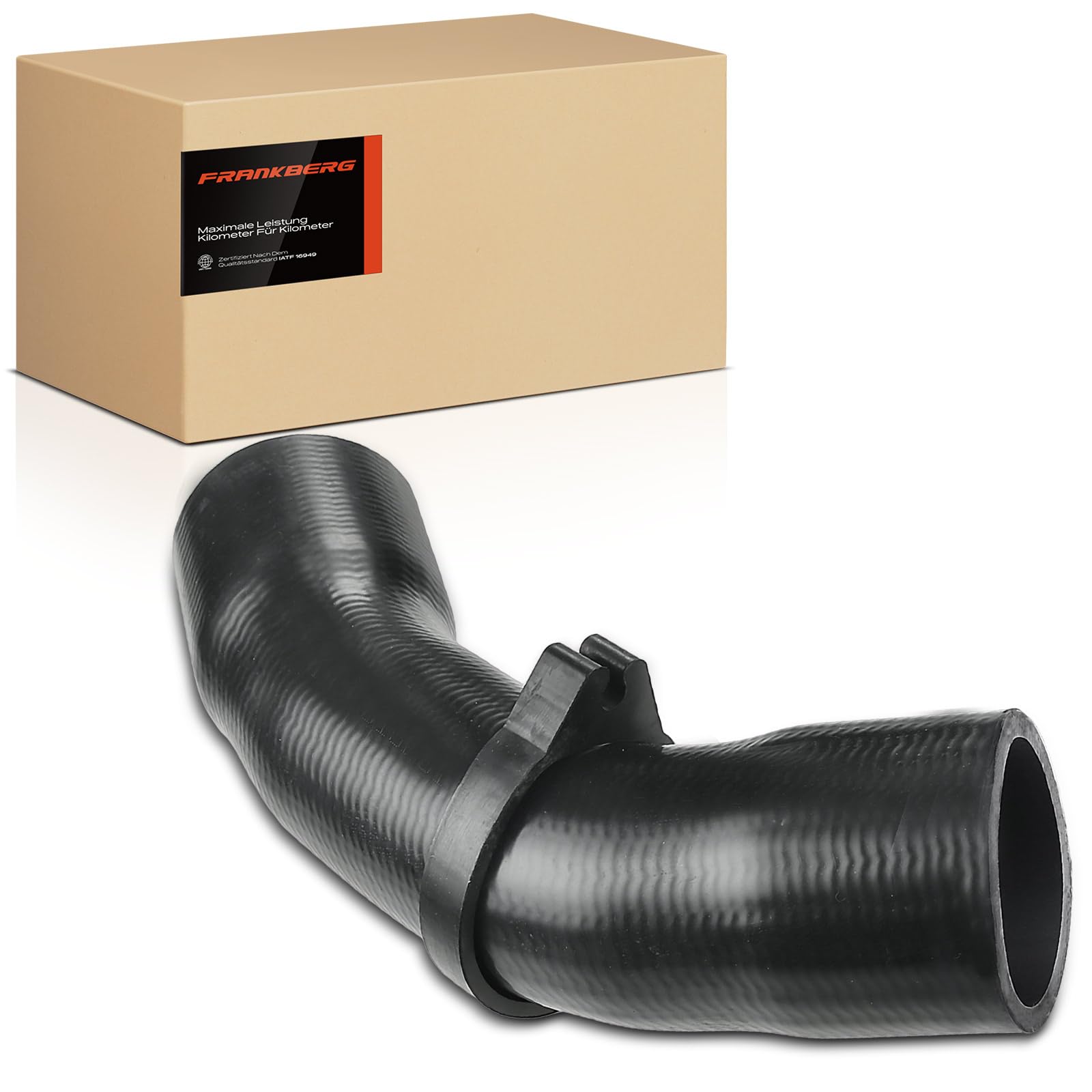 Frankberg Intercooler Turbo Hose Pipe Tube with Retaining clip for 3 Series Cabriolet/Compact/Coupe/Touring E46 318 320 2.0L Diesel 2003-2007 11617799397