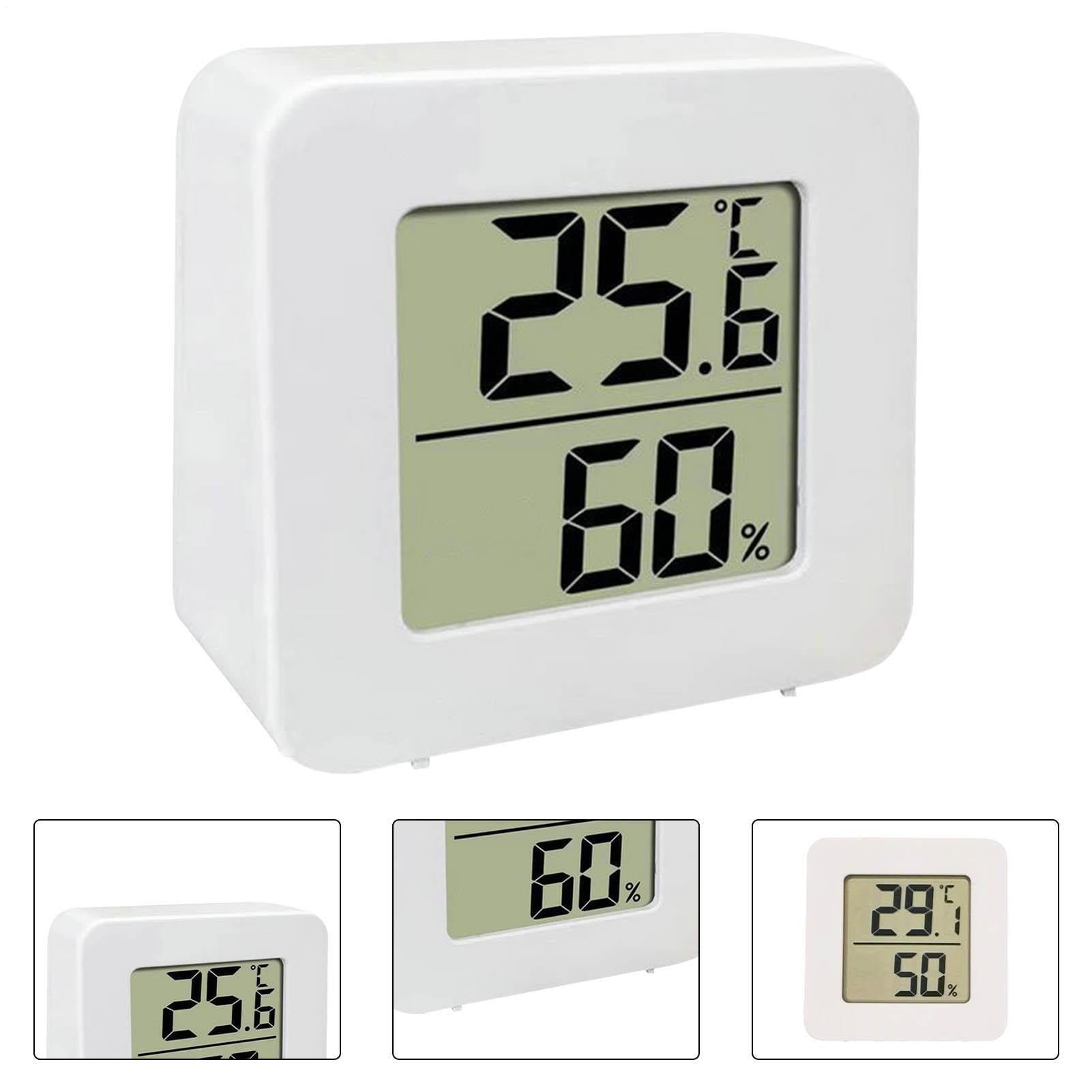 Igrometro Digitale - Termometro Ambiente,Display Elettronico LCD per Serra | Garage Soffitta Scuola Casa Magazzino