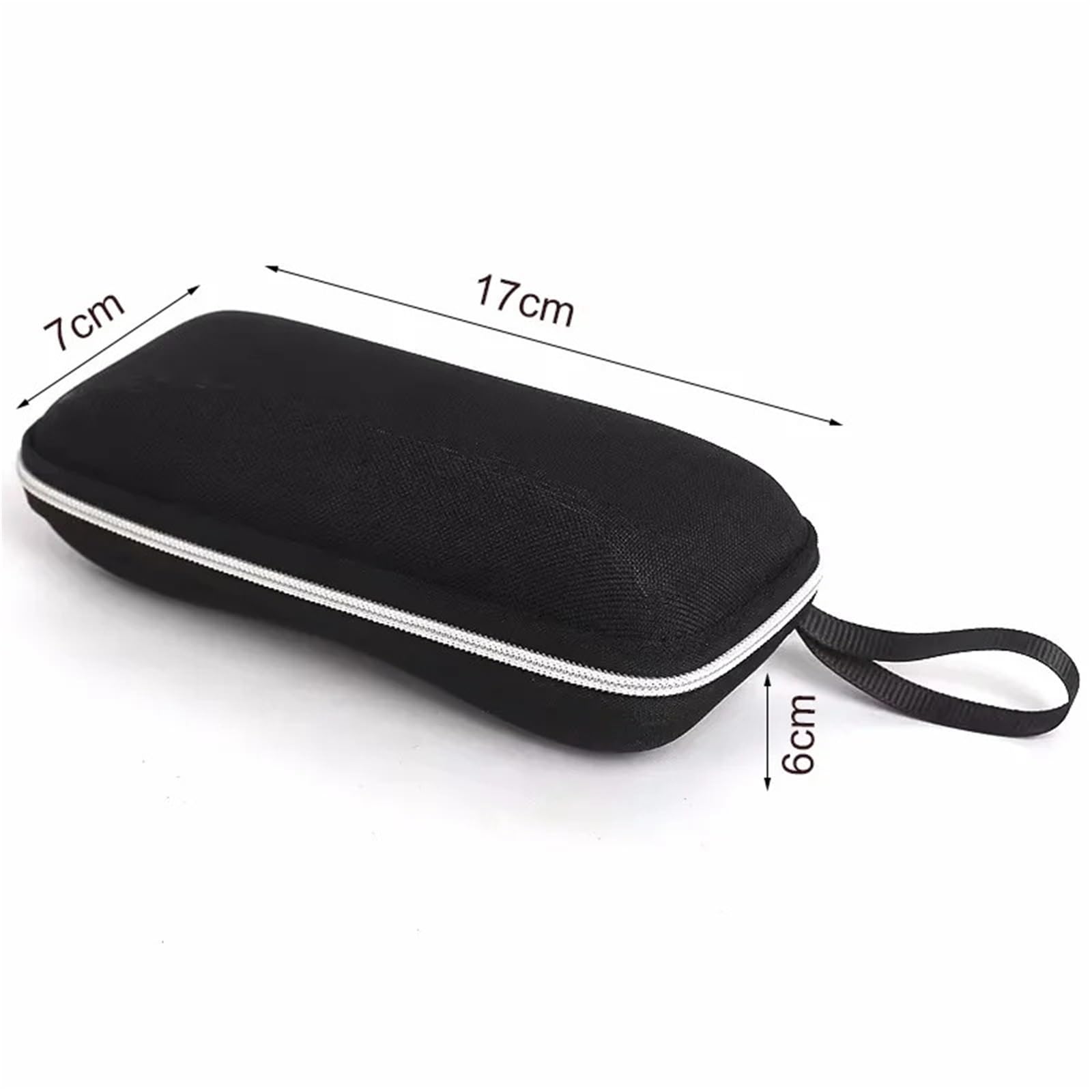 Sonnenbrillen etui Brillenetui Mit Reißverschluss Und Trageband Hartschalenetui For Sonnenbrillen For Kurzsichtigkeit Lesebrillen For Damen Herren für Stilvoll Tragbar
