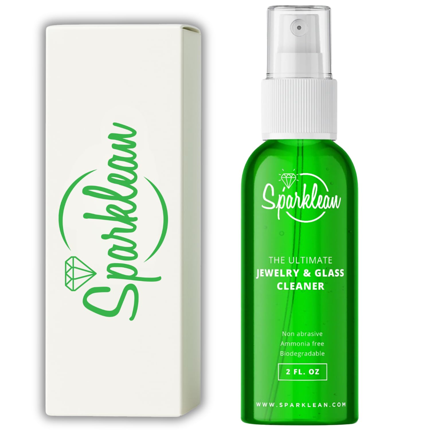 Sponsored Ad - Jewelry Cleaner Solution | Premium Jewelry Cleaner for All Jewelry | Spray Natural Free of Toxins and Ammonia|Silver, Gold and Diamond Cleaner | & Anti Tarnish Spray for Jewelry