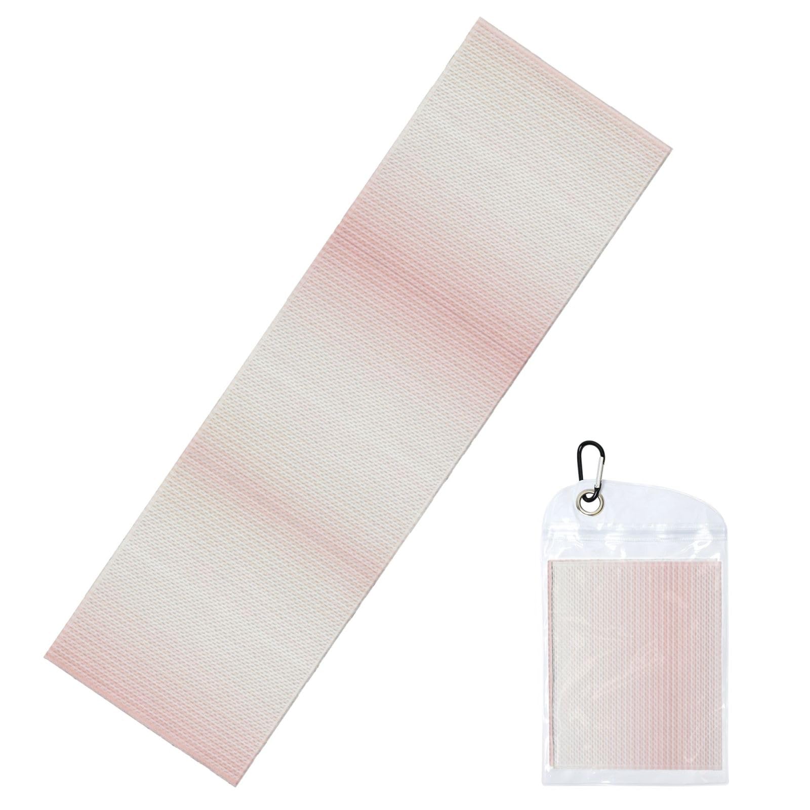 DUYIOKH Blush Gradient Print Cooling Towel, Portable Towel for Gym Workout Golf Beach World Cup Sports Hot Weather