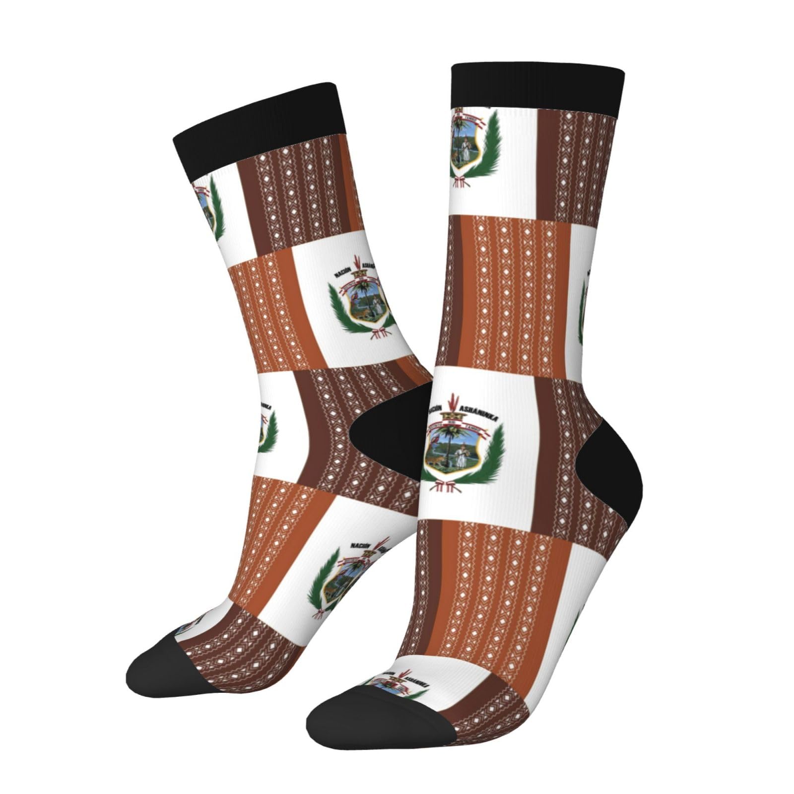 SIYTUAU Bandera De Río Tambo Socks For Women Men Cushion Athletic Crew Socks Casual Wicking Socks