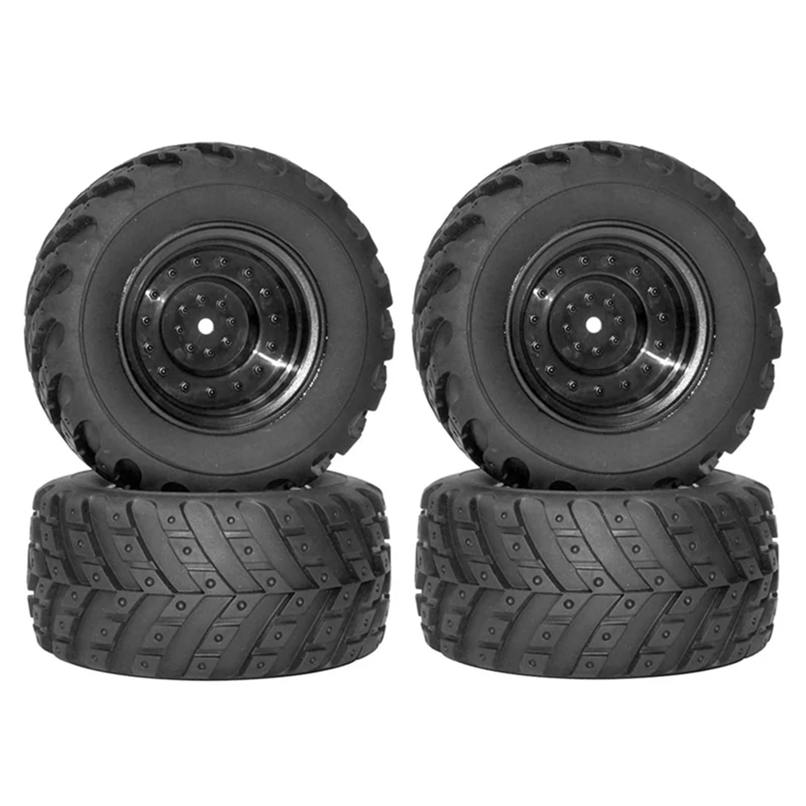 RC Pneumatici Ruote Per HBX 901 901A 903 903A 905 905A 12813 1/12 4 Pezzi 97mm Ruota Gomma Pneumatici RC Auto Ricambio Aggiornamento Modello Accessorio Modificato