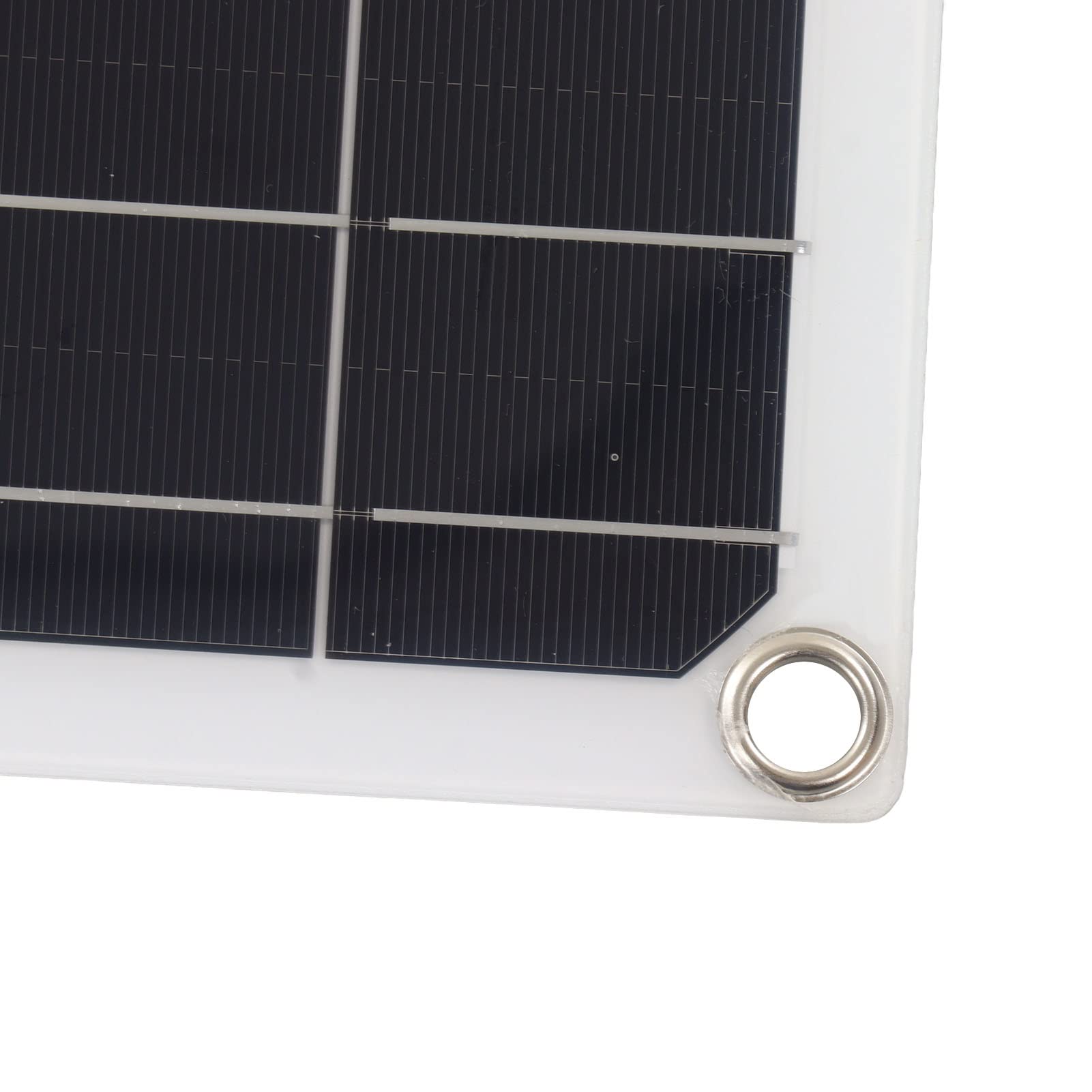 Fafeicy Panel Słoneczny, Monokrystaliczny Przenośny Panel Fotowoltaiczny 50 W 18 V IP65 Wodoodporny do Samochodu RV Łódź Morska, ładuje Telefony, Tablety Power Banki do Użytku na Zewnątrz