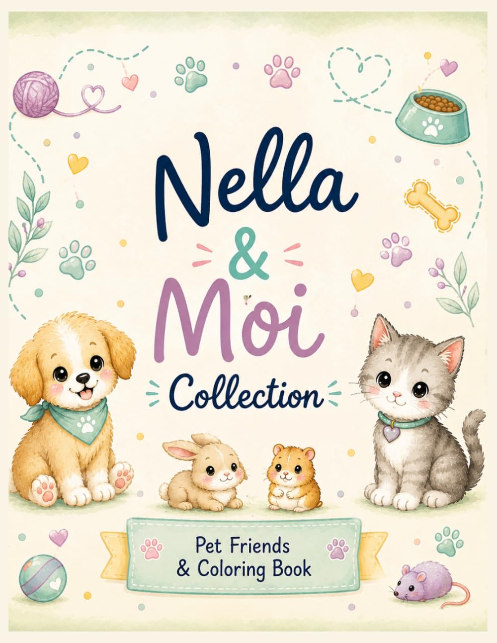 Nella & Moi Collection: PET, Friends & Coloring Book