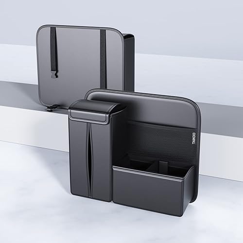 Miniatura 9 de Organizador de asiento trasero de automóvil, soporte para pañuelos de automóvil, bolsa de almacenamiento multifuncional que hace que tu automóvil