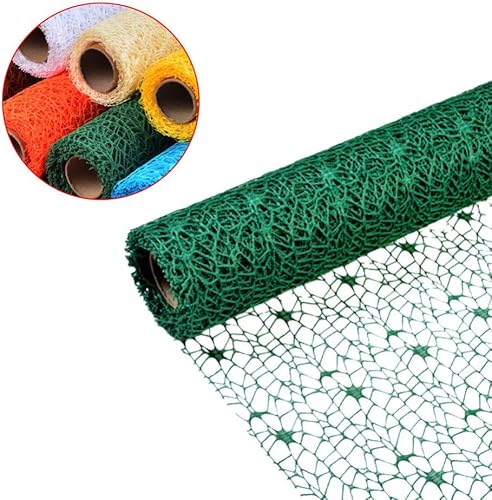 Miniatura 4 de Ciieeo Rollo de cintas para manualidades, cinta de tela, carrete de tela, cinta ancha extravagante, cinta de Pascua, cinta de malla de poliéster con