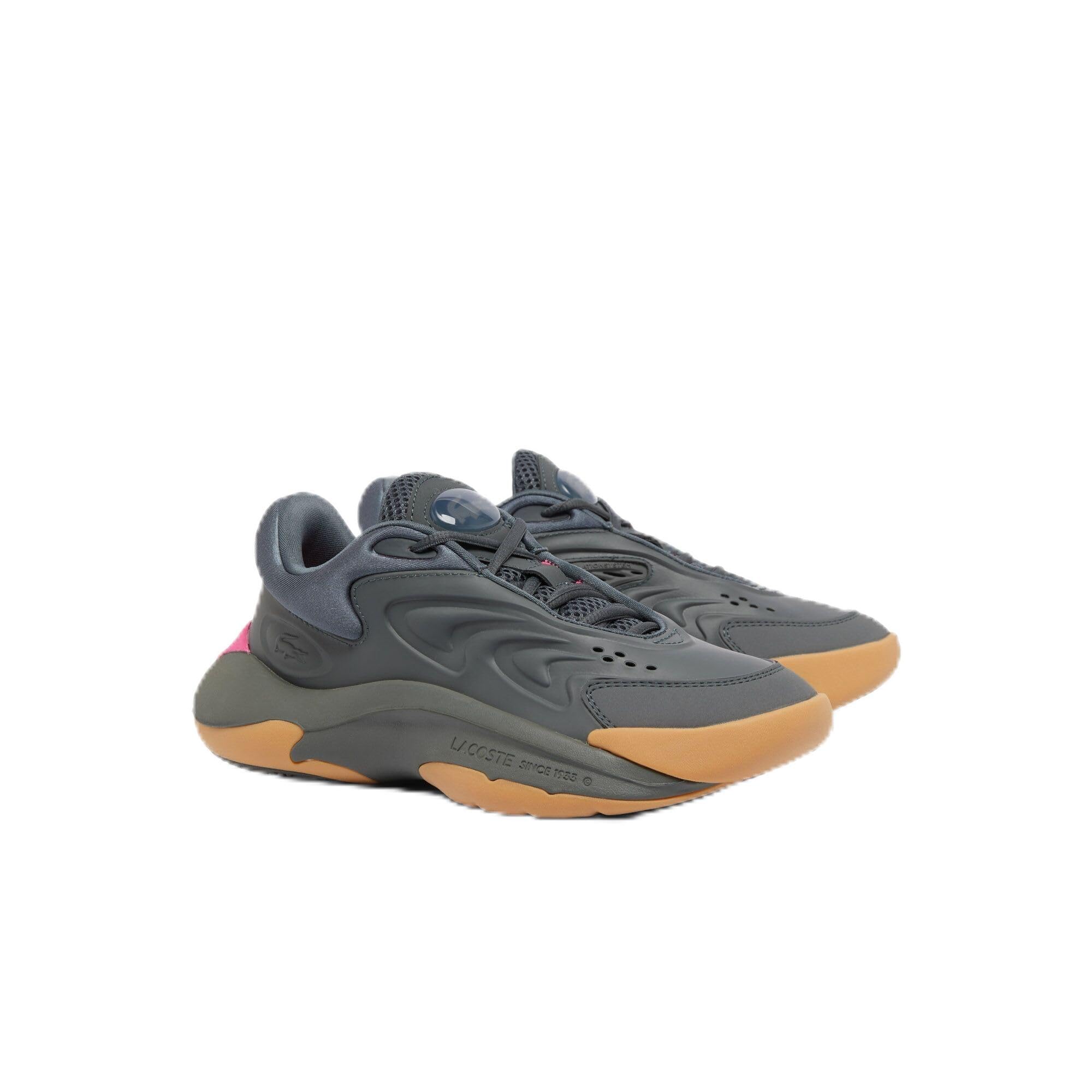 

                                                    Lacoste, Women's Aceline Sneaker, Grey/Grey, 6.5