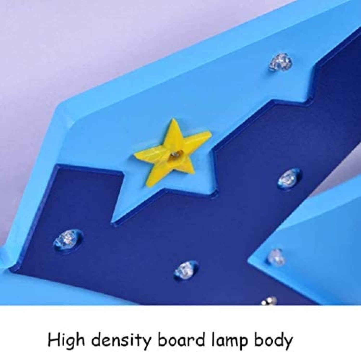 Ceiling Lamp Shade for Airplane, Cartoon Airplane Design Chandelier for Boys and Girls Bedroom, with 3PCS E14 Lamp Holder, Ceiling Lamp Shade for Children Room, Party, Kindergarten,Collector88