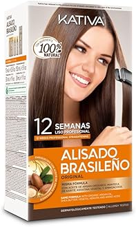 Kativa | Brazilian Hair Straightening Kit with Keratin and Argan 145ml