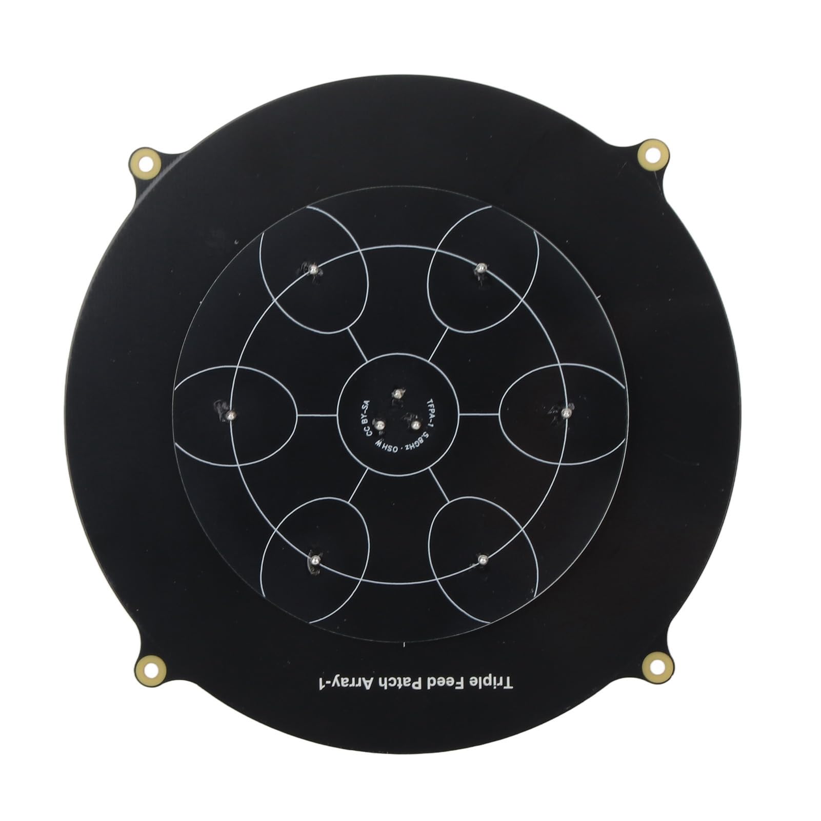 Antenna FPV 5,8 GHz, FPV Triple Feed Patch Antenna, SMA Directional Circularl, antenna direzionale, polarizzata circolare, per droni FPVRC