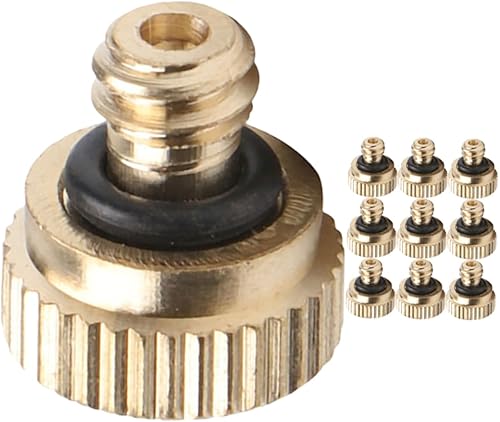 Miniatura 1 de YARNOW Boquillas Misters Pequeña Fuente Paisajes Refrigeración al aire libre Boquilla De Manguera De Jardín Invernadero Manguera Pulverizador de